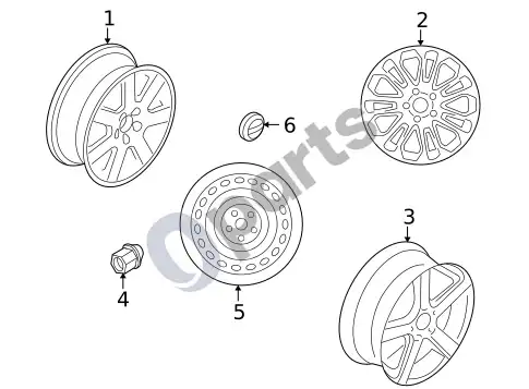Volvo S40 ratai – schema