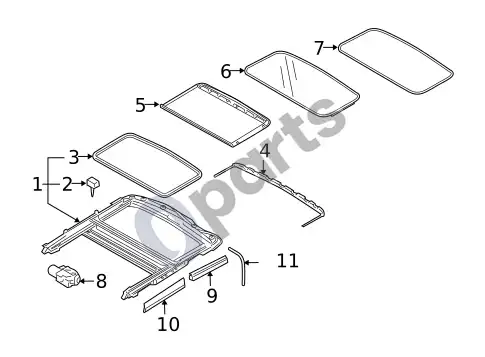 Volvo S40 stoglangis – schema