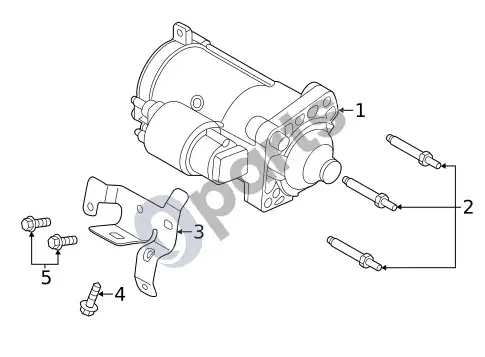 Volvo S60 starteris (1) – schema
