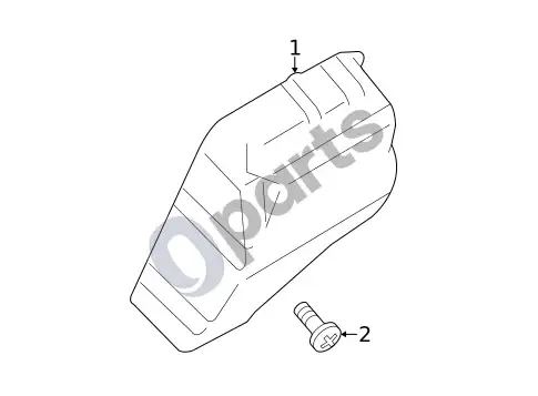 Volvo S60 transmisijos dalys – schema
