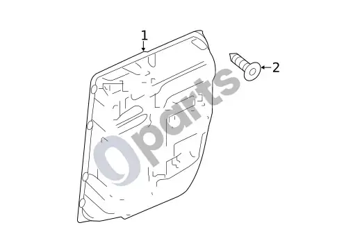 Volvo S60 pavarų dėžės mechaninės dalys (1) – schema