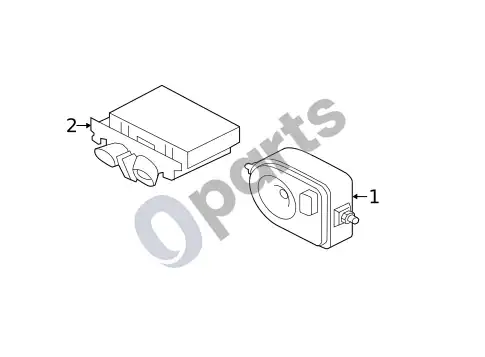 Volvo S60 signalizacijos sistema – schema