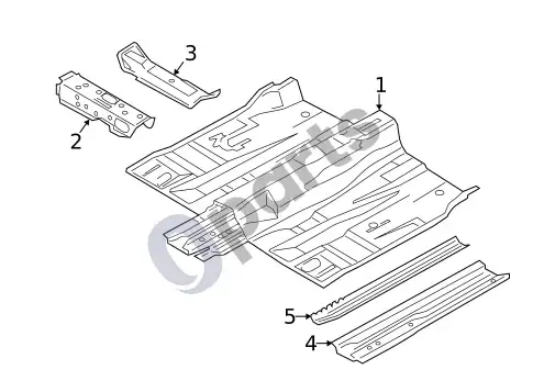 Volvo S60 grindys (1) – schema