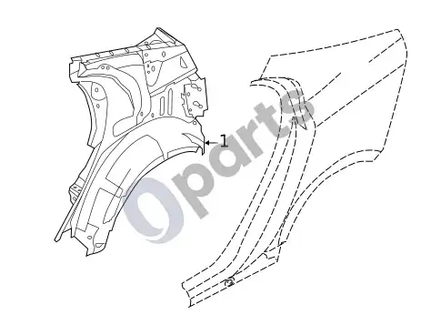 Volvo S60 vidinė konstrukcija – schema
