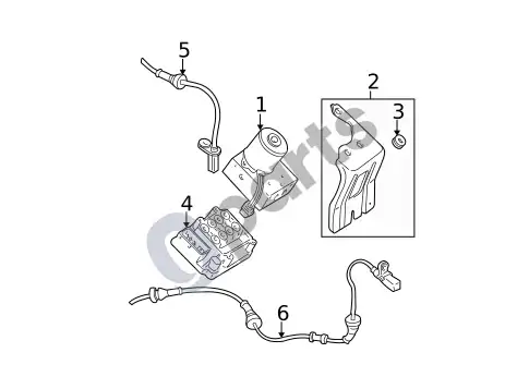 Volvo S60 valdymo blokai – schema