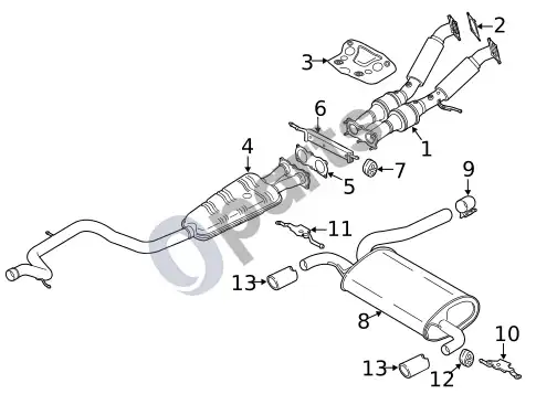 Volvo XC60 duslintuvai – schema