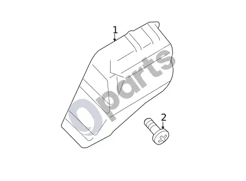Volvo XC60 pavarų dėžės mechaninės dalys (1) – schema
