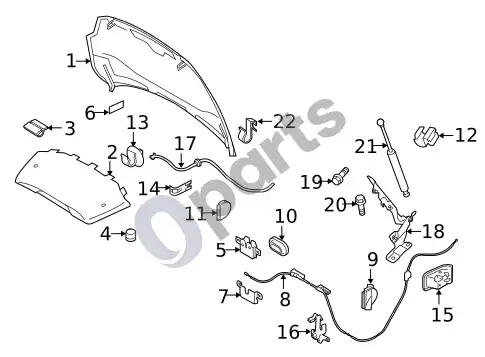 Volvo XC60 valdymo troselai – schema