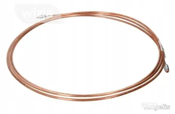 Varinis stabdžių vamzdelis 3600 mm M10x1 M10x1, Cu vamzdelis 1051053600, 360 cm