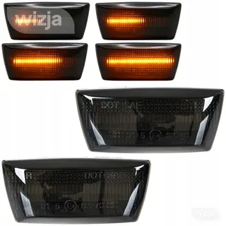 Šoniniai dinaminiai LED posūkio žibintai, skirti Opel Astra 3 H Insignia Corsa D 1117130423 – nuotrauka 1