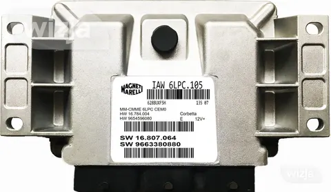 KOMPIUTERIS ECU PEUGEOT 1.4 IAW6LPC.105 9663380880 9654596080