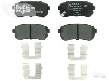BOSCH Stabdžių kaladėlių komplektas 0 986 494 627