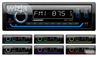 BLAUPUNKT BPA1123BT magnetola 1-DIN Bluetooth USB daugiaspalvis apšvietimas – nuotrauka 1