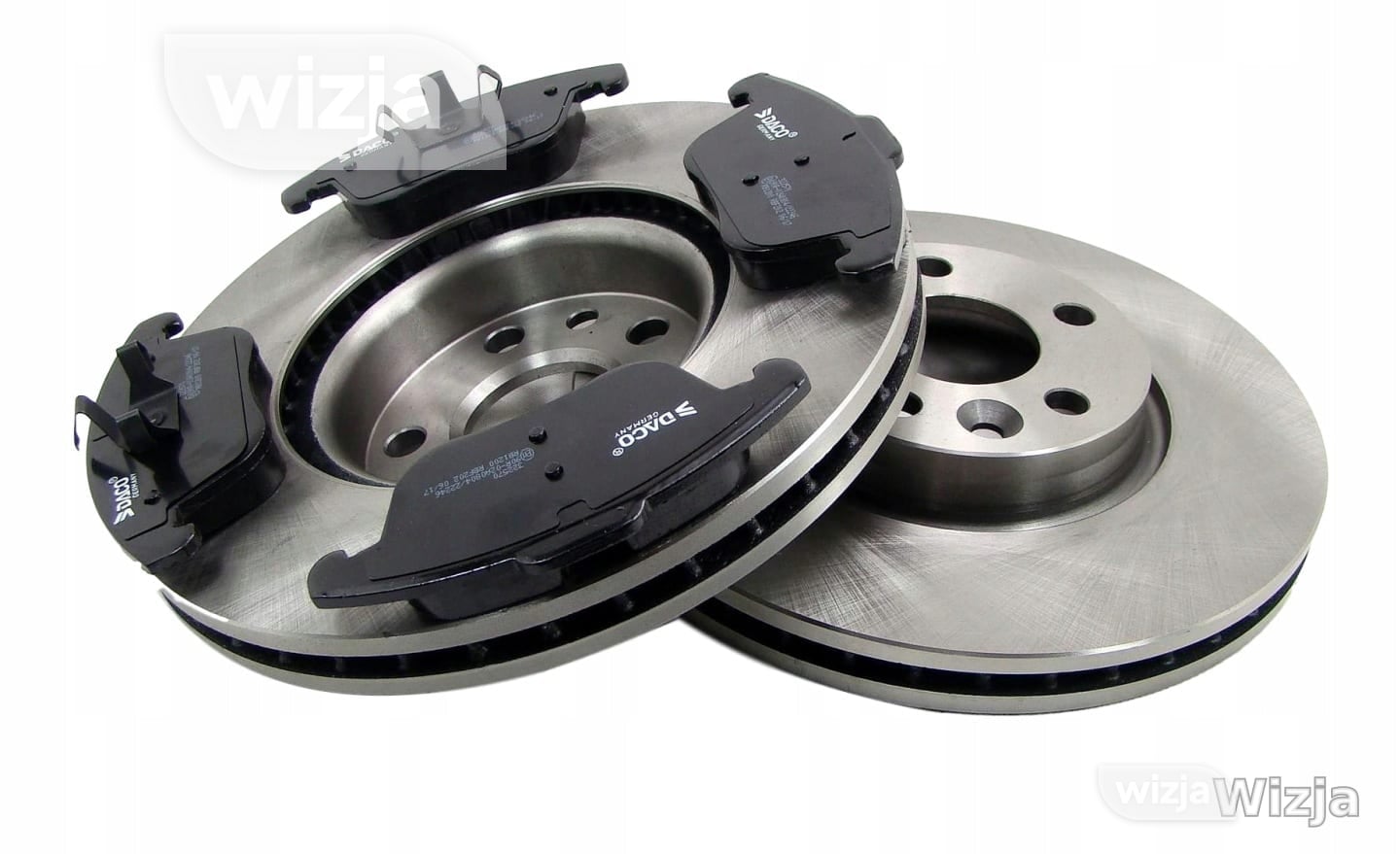 Stabdžių diskų ir kaladėlių komplektas x2 priekis Ford Galaxy S-Max Volvo S60 S80 V60 V70