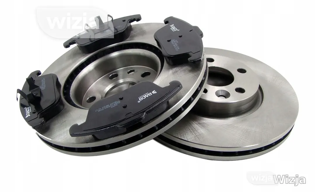 Stabdžių diskų ir kaladėlių komplektas x2 priekis Ford Galaxy S-Max Volvo S60 S80 V60 V70 001003x2