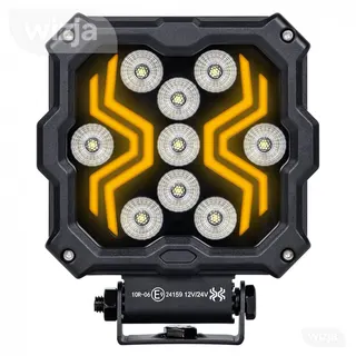 DARBO ŽIBINTAS X-SPIDER 2 9xLED HALOGENINIS PAPILDOMAS PRIEKINIS ŽIBINTAS GALINGAS GABARITINIS L0195 – nuotrauka 1