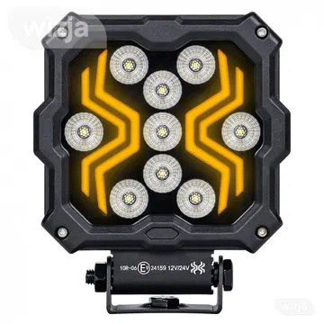 DARBO ŽIBINTAS X-SPIDER 2 9xLED HALOGENINIS PAPILDOMAS PRIEKINIS ŽIBINTAS GALINGAS GABARITINIS