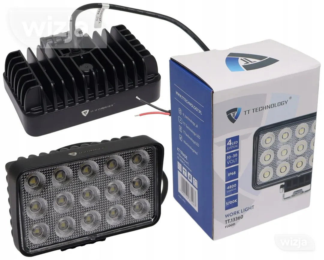 DARBO ŽIBINTAS 60 LED OSRAM 60W 10-30V PRIEKINIS ŽIBINTAS E9 IP68 TT.13360 ZM.182