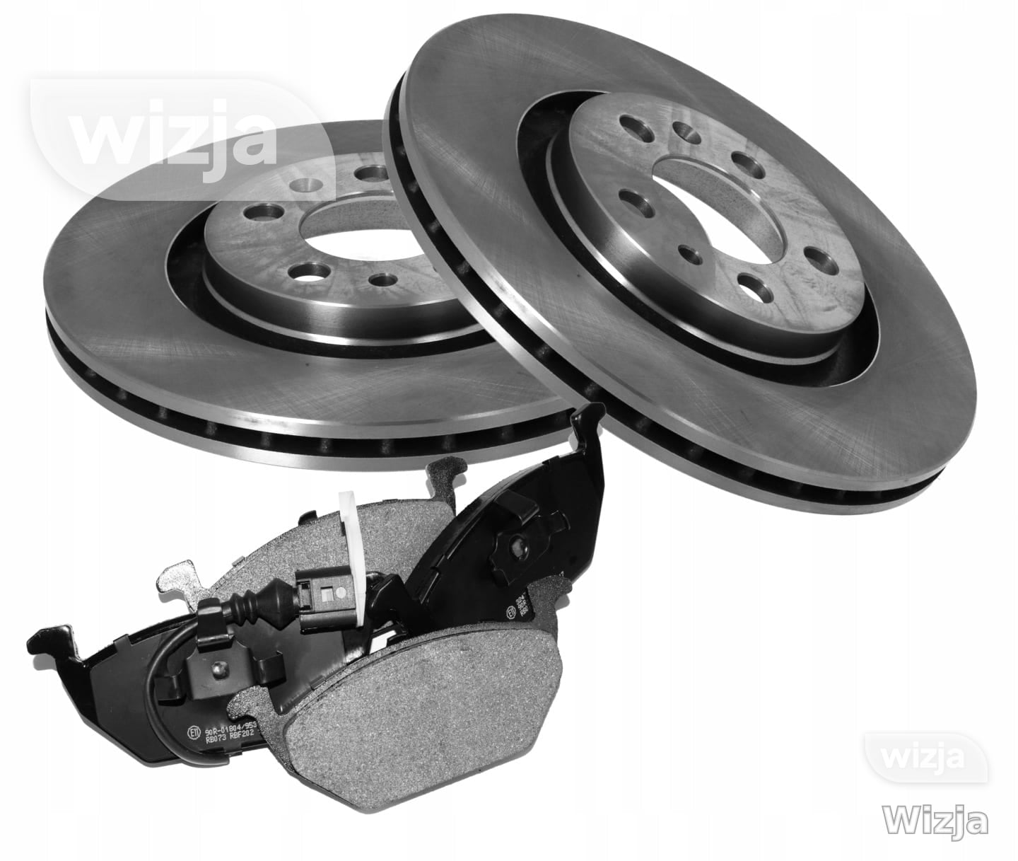 Stabdžių diskų ir kaladėlių komplektas x2 priekis Audi Skoda Seat Skoda VW Volkswagen