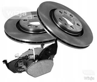 Stabdžių diskų ir kaladėlių komplektas x2 priekis Audi Skoda Seat Skoda VW Volkswagen 024745 – nuotrauka 1