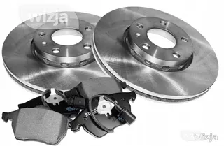 Stabdžių diskų ir kaladėlių komplektas x2 priekis Audi A4 A6 C5 VW Volkswagen Passat B5 FL 08352 – nuotrauka 1