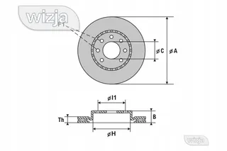 Stabdžių diskai ROTINGER BMW 3 E46 330i d 325mm 1 166 071 – nuotrauka 7