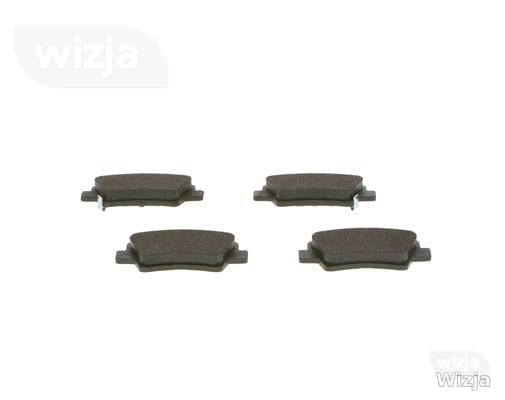 BOSCH Stabdžių kaladėlių komplektas 0 986 494 557