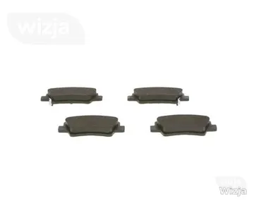 BOSCH Stabdžių kaladėlių komplektas 0 986 494 557