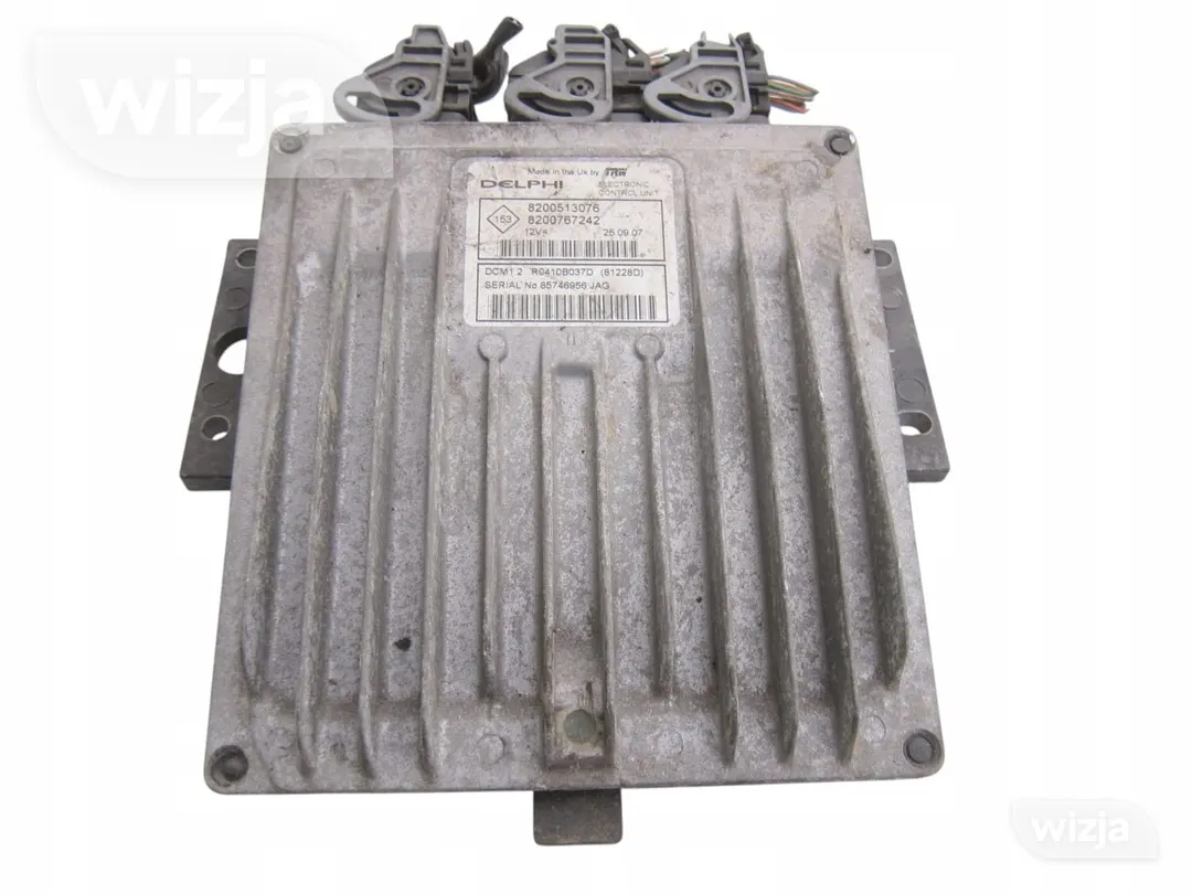 Variklio valdiklis ECU 8200513076 8200767242 RENAULT 1.5DCI