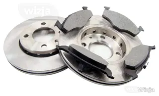 Stabdžių diskai x2 + kaladėlės priekis VW POLO LUPO SEAT AROSA 004735x2 – nuotrauka 1