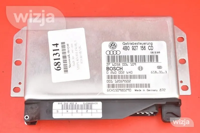 PAVARŲ DĖŽĖS VALDIKLIS 4B0927156CD 0260002640 AUDI A6 C5 2.5 TDI 150 AG QUATTRO
