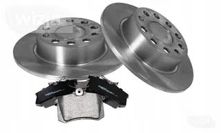 Diskų ir kaladėlių komplektas x2 galas Audi A3 OCTAVIA II Seat Toledo Leon VW Golf V VI 029970 – nuotrauka 1