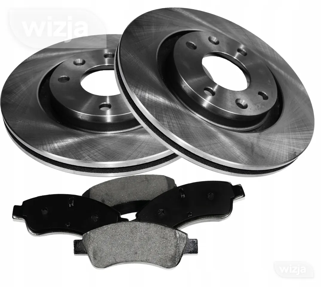 Diskai x2 + kaladėlės Peugeot 206 207 301 307 PARTNER Citroen C2 C3 C5 rinkinys 0 986 478 618