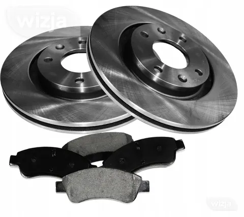 Diskai x2 + kaladėlės Peugeot 206 207 301 307 PARTNER Citroen C2 C3 C5 rinkinys
