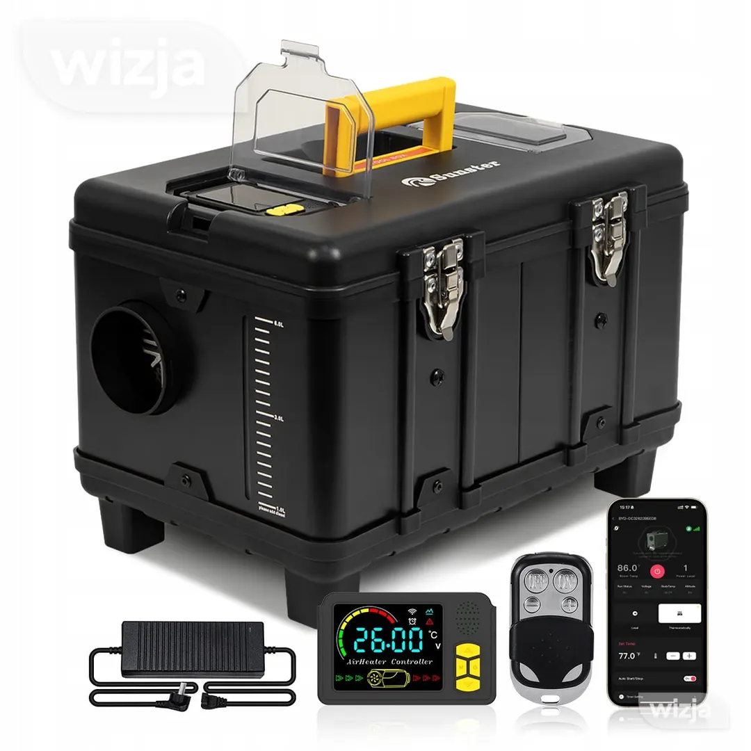 Autonominis šildytuvas Sunster 8 kW 12/24V/230V su Bluetooth A2302BH