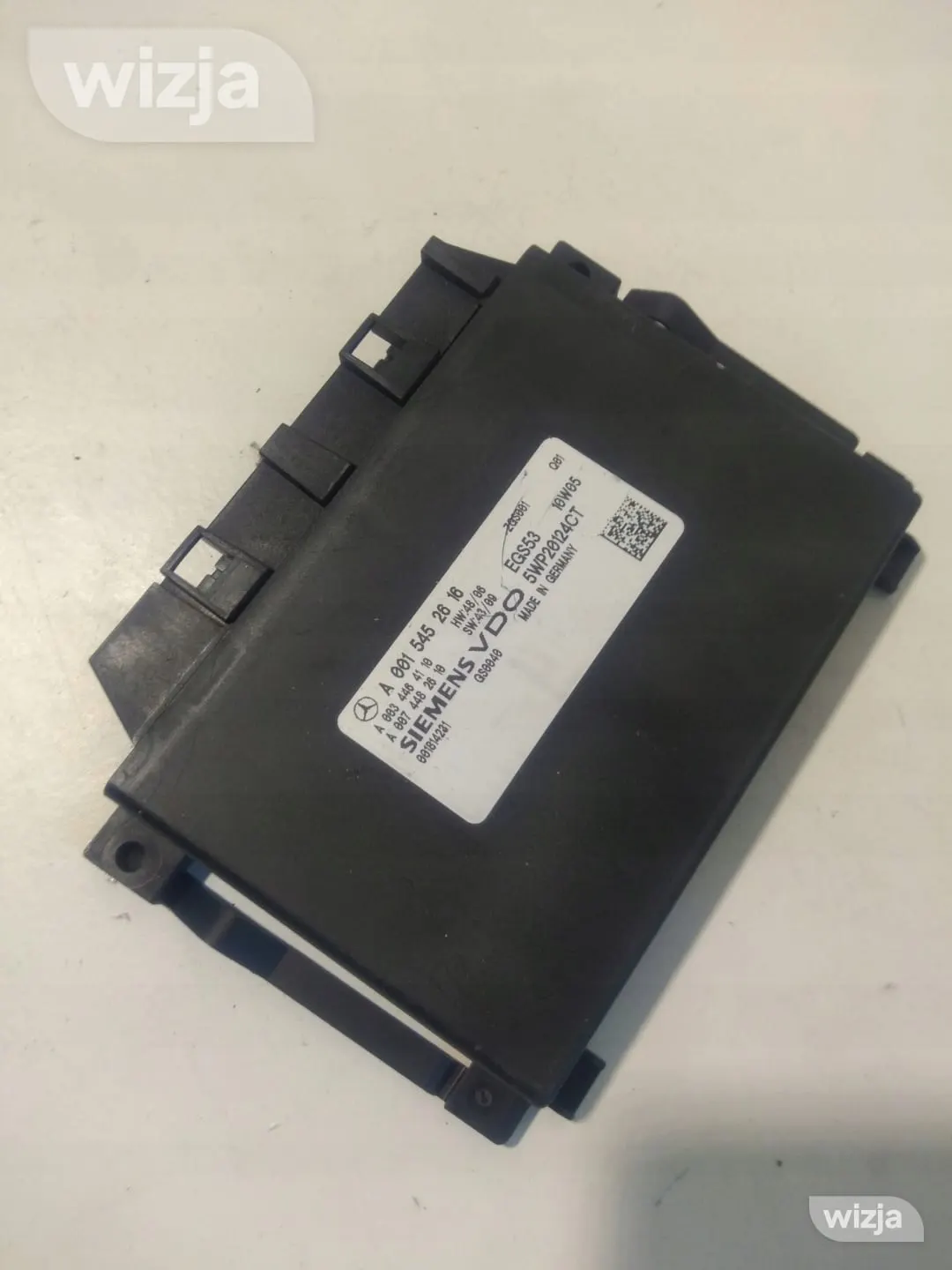 PAVARŲ DĖŽĖS VALDIKLIS MODULIS MERCEDES W204 0015452616