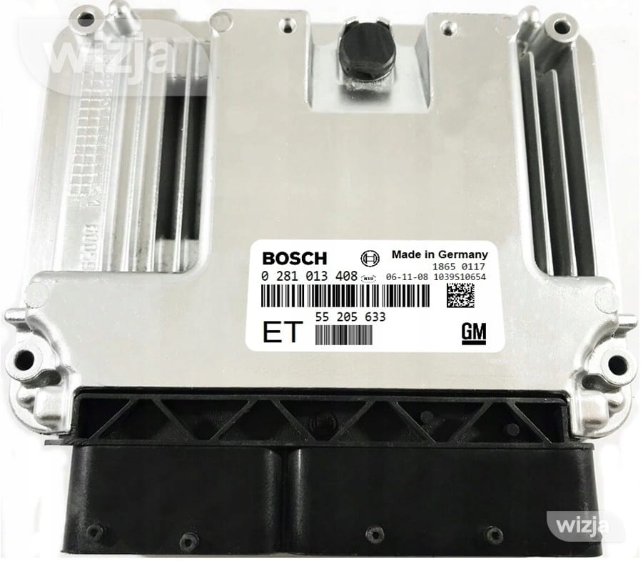 Variklio valdiklis ECU OPEL VECTRA C 55205633 0281013408 + PIN – nuotrauka 1