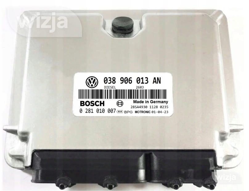 Variklio valdiklis ECU VW 1.9 038906013AN 0281010007 PLUG AND PLAY !