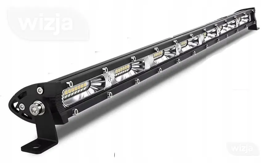 Darbo žibintas tolimo nuotolio prožektorius 12V 24V 80x LED CREE 240W 65cm 03262