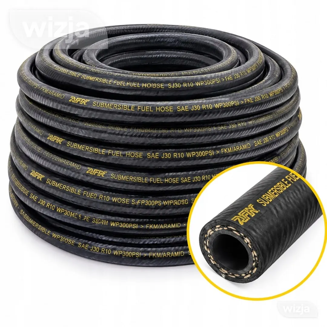 Panardinamas kuro vamzdelis 8 mm - 10cm SAE J30 R10 - 20 BAR -40°C/+125°C 0600624