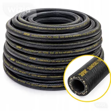 Panardinamas kuro vamzdelis 8 mm - 10cm SAE J30 R10 - 20 BAR -40°C/+125°C