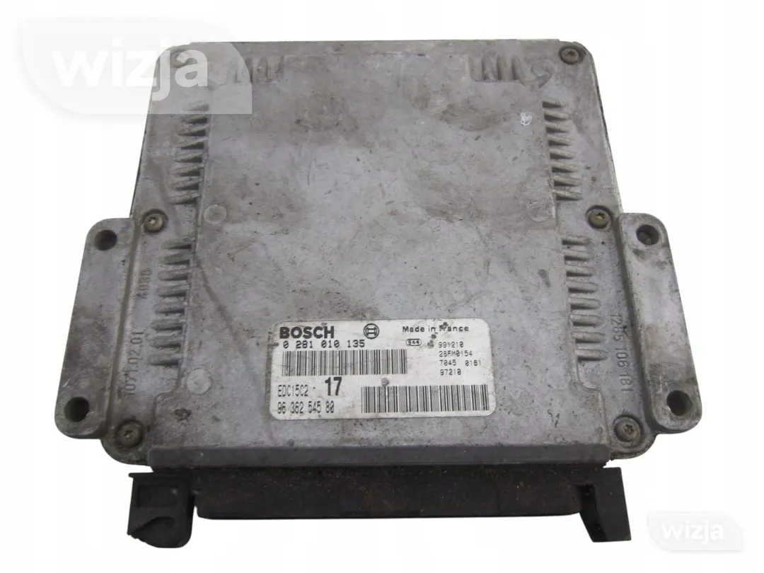 Variklio valdiklis ECU 9636254580 0281010135 CITROEN PEUGEOT