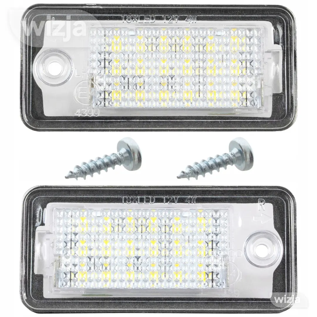 Numerio apšvietimo LED lemputės, skirtos Audi A3 8P A4 B6 B7 A6 DA-35265