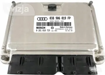 Variklio valdiklis ECU AUDI A4 038906019FP 0281010729 IMMO OFF