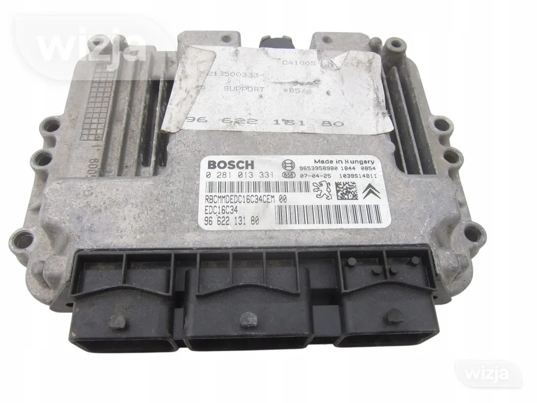 Variklio valdiklis ECU 0281013331 9662213180 CITROEN PEUGEOT