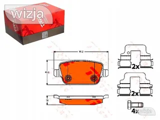 Stabdžių kaladėlių komplektas 0 986 494 214 – nuotrauka 8