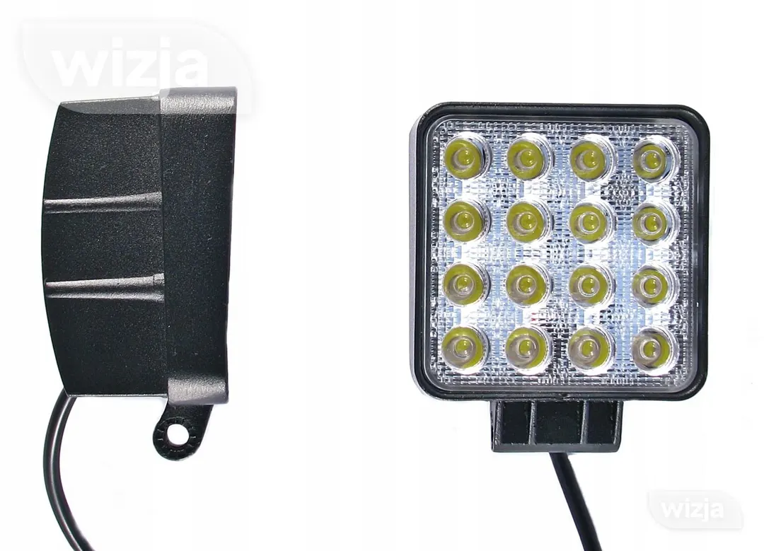 Darbo žibintas 48W 16 LED 12-24V IP67. 57mm NL0048E