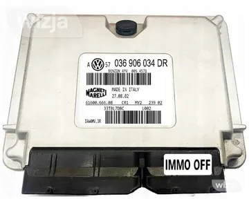 KOMPIUTERIS ECU VW 1.6 036906034DR IAW4MV.DR IMMO OFF