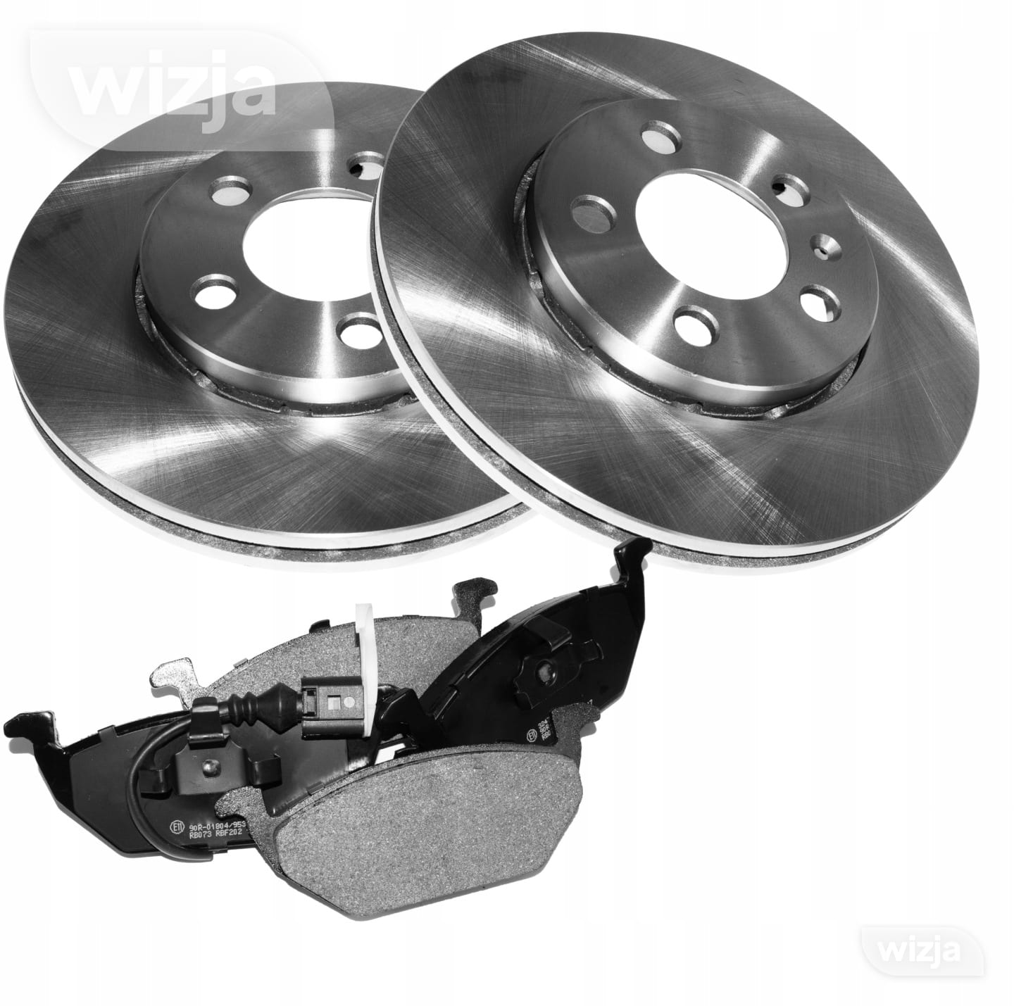 Diskų ir kaladėlių komplektas x2 priekis Audi A3 8L Seat Skoda Octavia I Volkswagen Golf IV