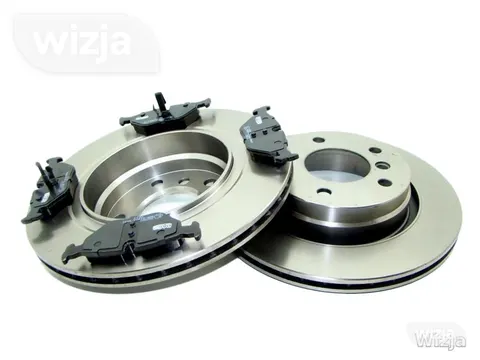 Diskai x2 + kaladėlės, galas, BMW E36 E46 ventiliuojami 276x19